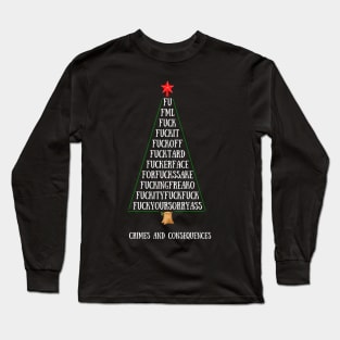 The Tree of Fucks Long Sleeve T-Shirt